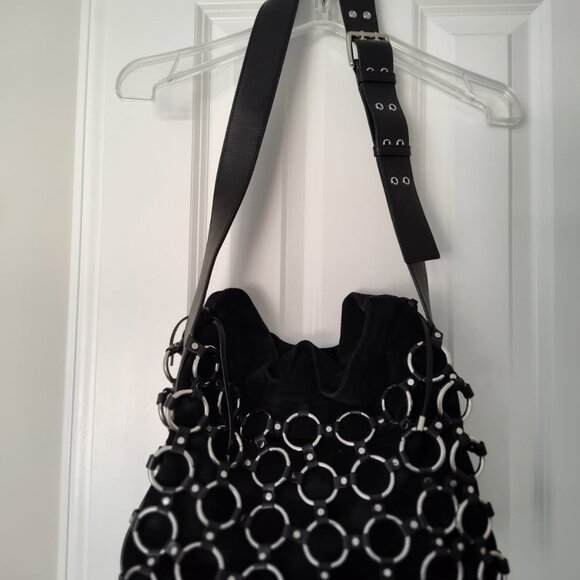 Henri Bendel Suede Bucket Bag - Picture 2 of 5